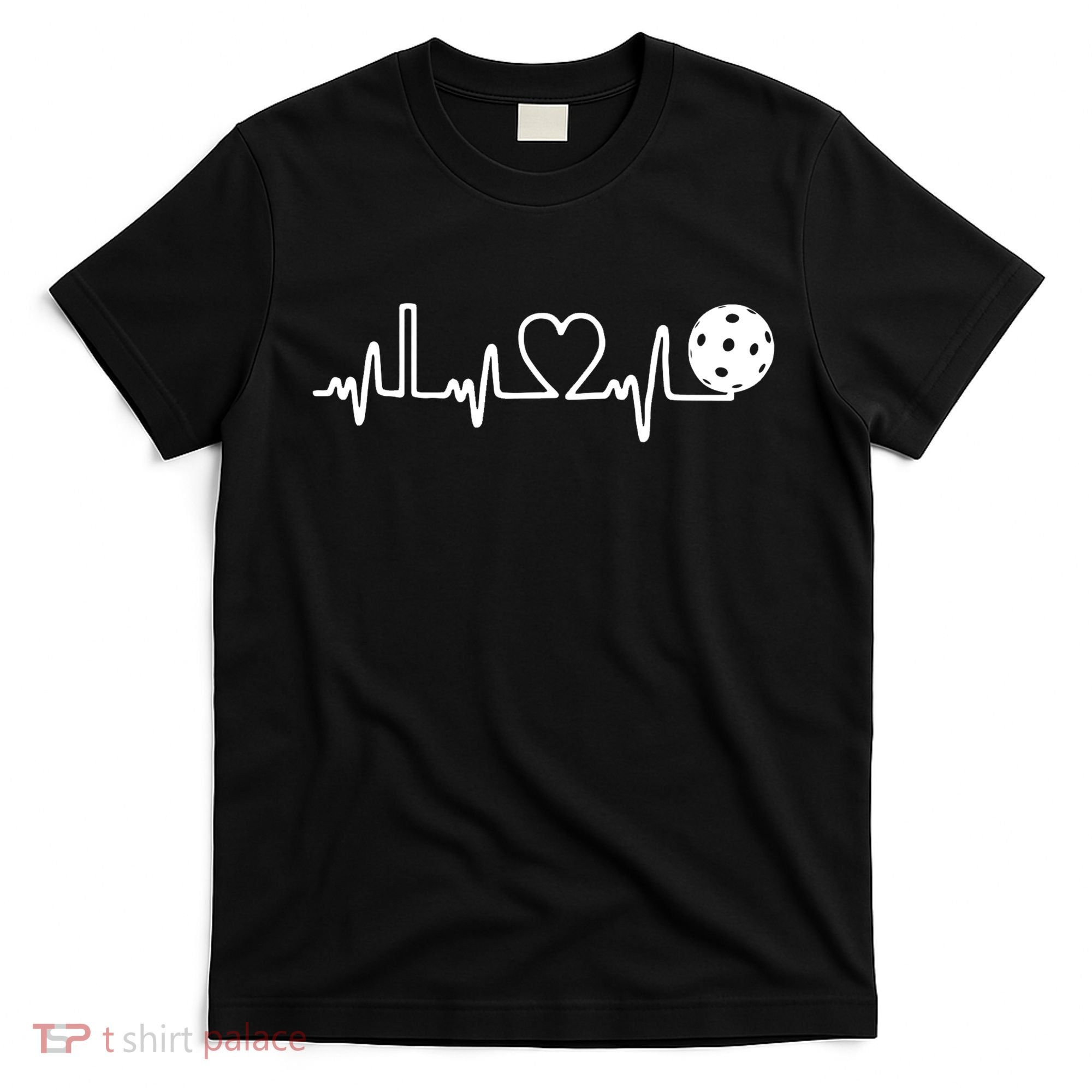 Pickleball Heartbeat! I Love Pickleball TShirt T-Shirt