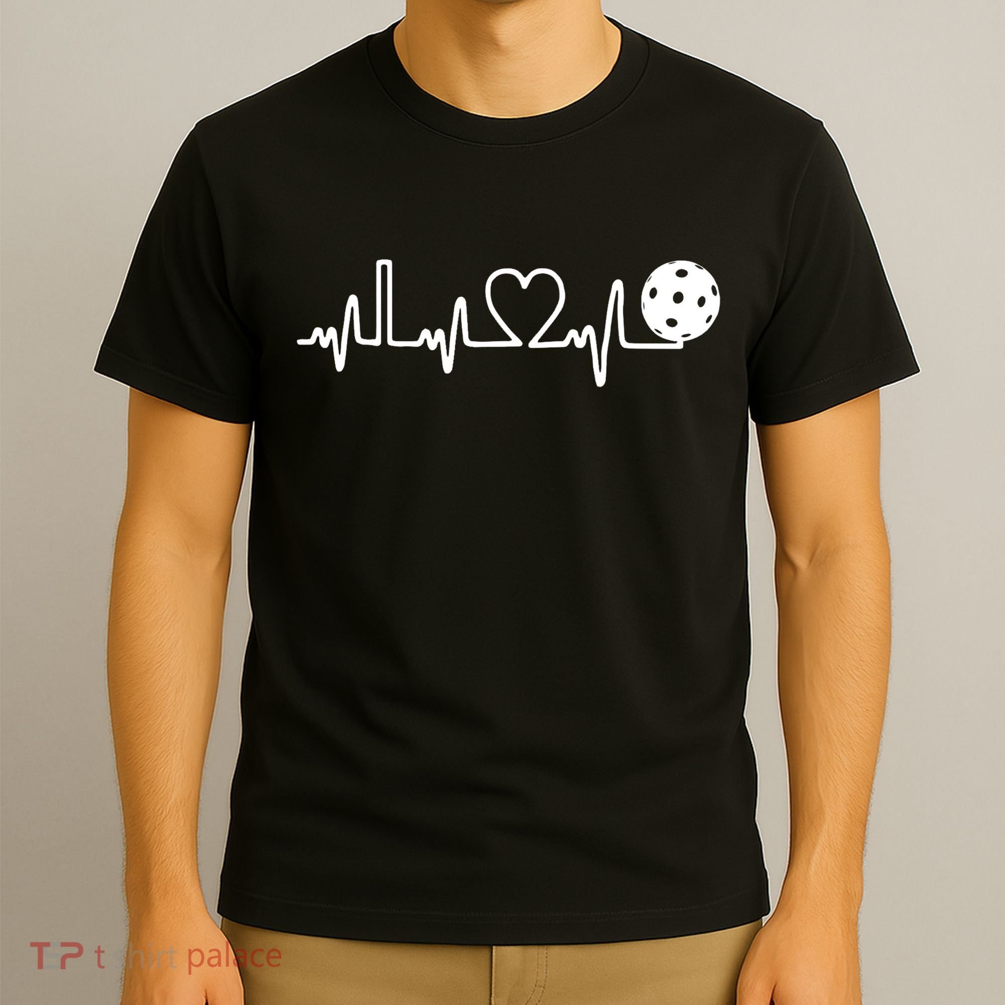 Pickleball Heartbeat! I Love Pickleball TShirt T-Shirt
