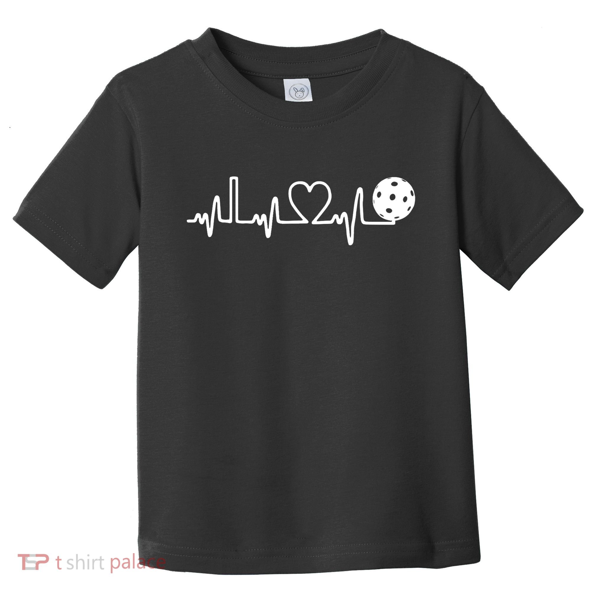Pickleball Heartbeat! I Love Pickleball TShirt Toddler T-Shirt
