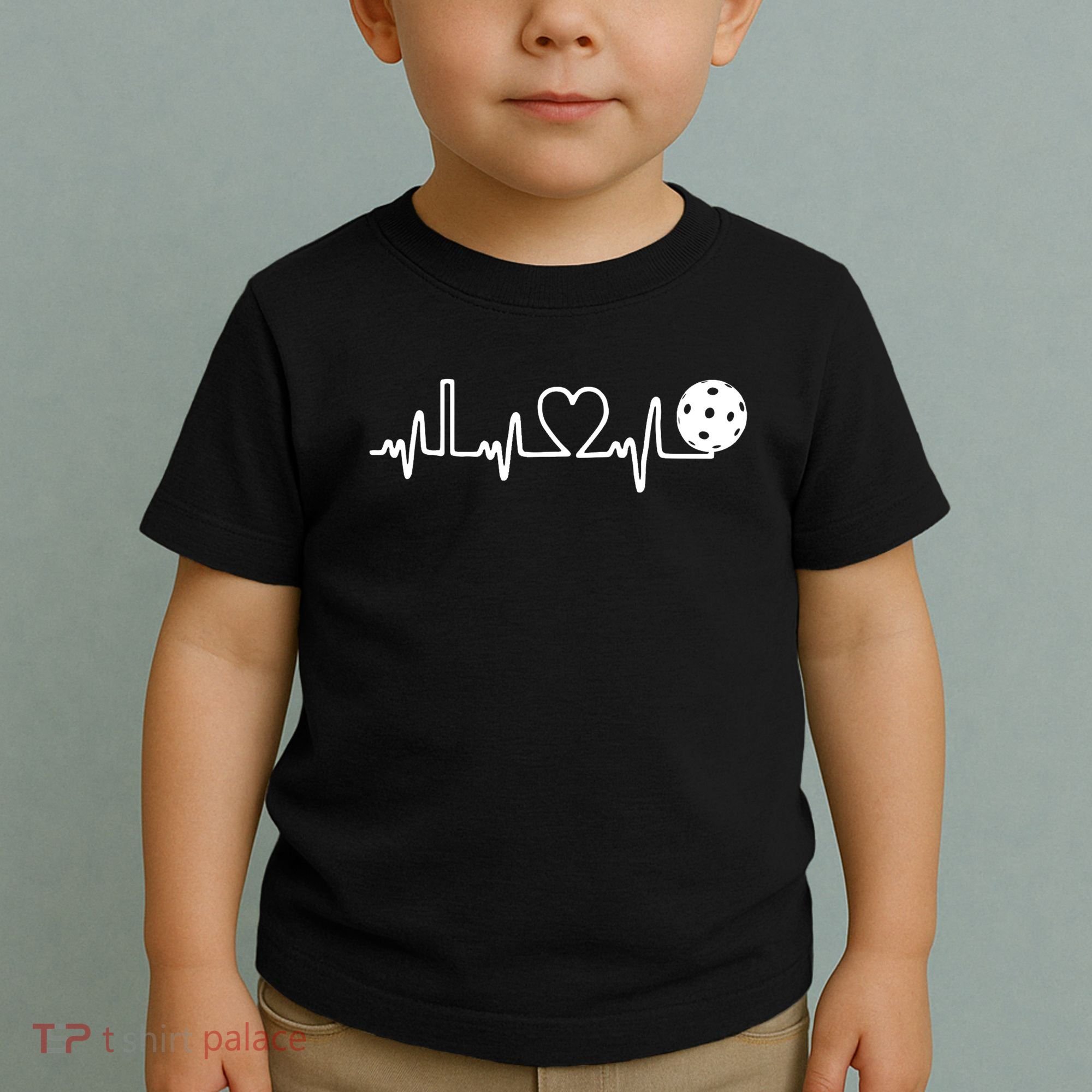 Pickleball Heartbeat! I Love Pickleball TShirt Toddler T-Shirt