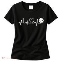 Pickleball Heartbeat! I Love Pickleball TShirt Women's T-Shirt thumb 0