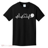 Pickleball Heartbeat! I Love Pickleball TShirt Kids T-Shirt thumb 0