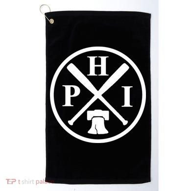 Philadelphia Baseball Emblem Retro Philly Team Golf Towel