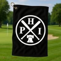 Philadelphia Baseball Emblem Retro Philly Team Golf Towel thumb 1