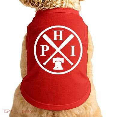 Philadelphia Baseball Emblem Retro Philly Team Doggie Tank