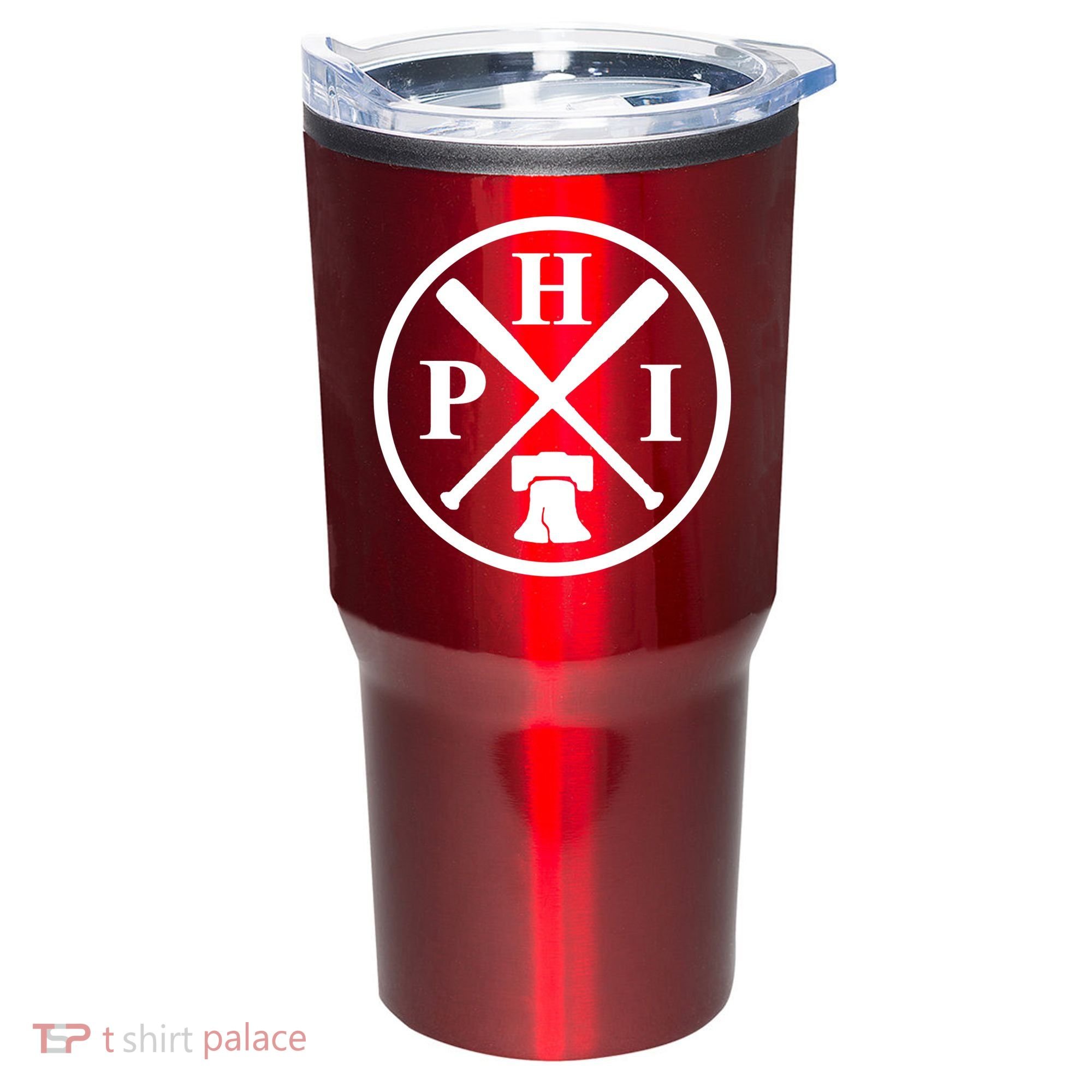 Philadelphia Baseball Emblem Retro Philly Team Tumbler