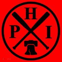 Philadelphia Baseball Emblem Retro Philly Team Santa Hat thumb 1