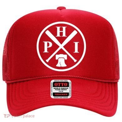 Philadelphia Baseball Emblem Retro Philly Team Hat
