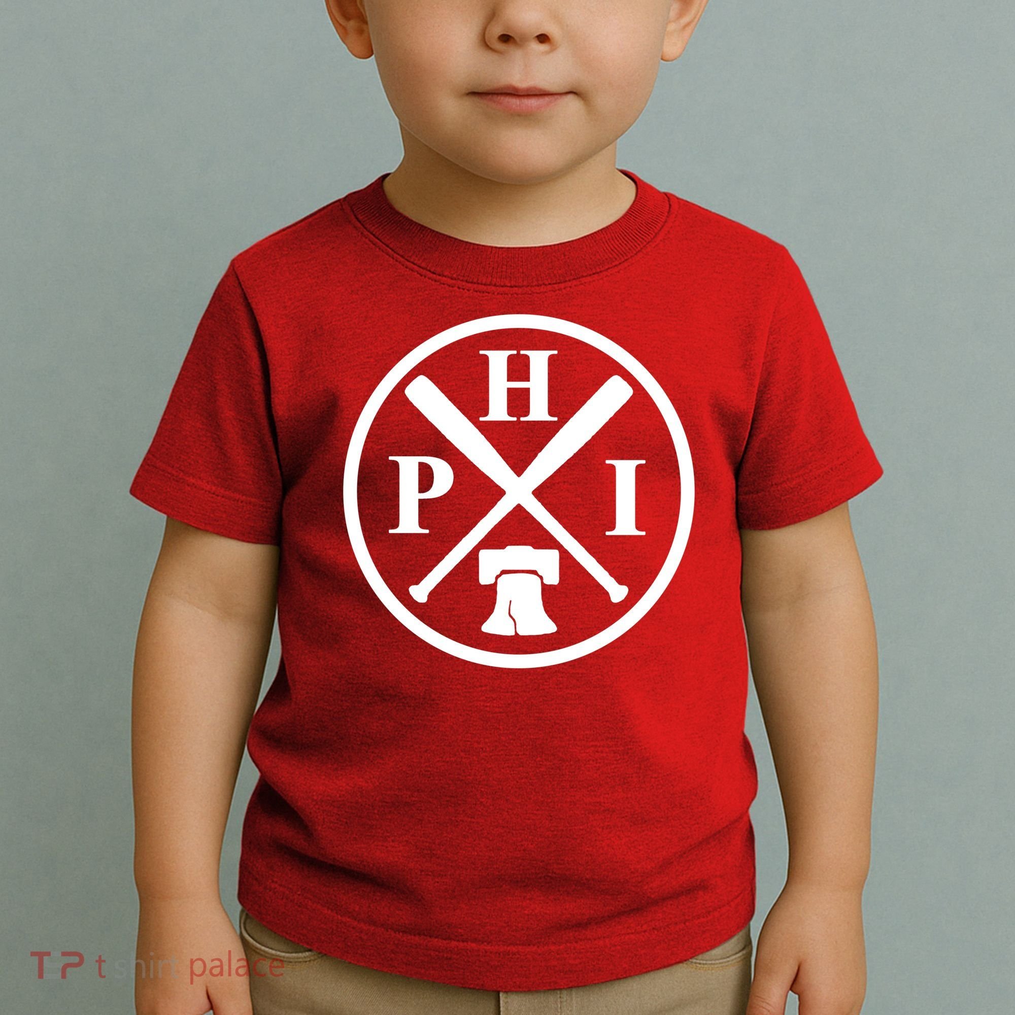 Philadelphia Baseball Emblem Retro Philly Team Toddler T-Shirt