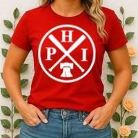Philadelphia Baseball Emblem Retro Philly Team Women's T-Shirt thumb 2