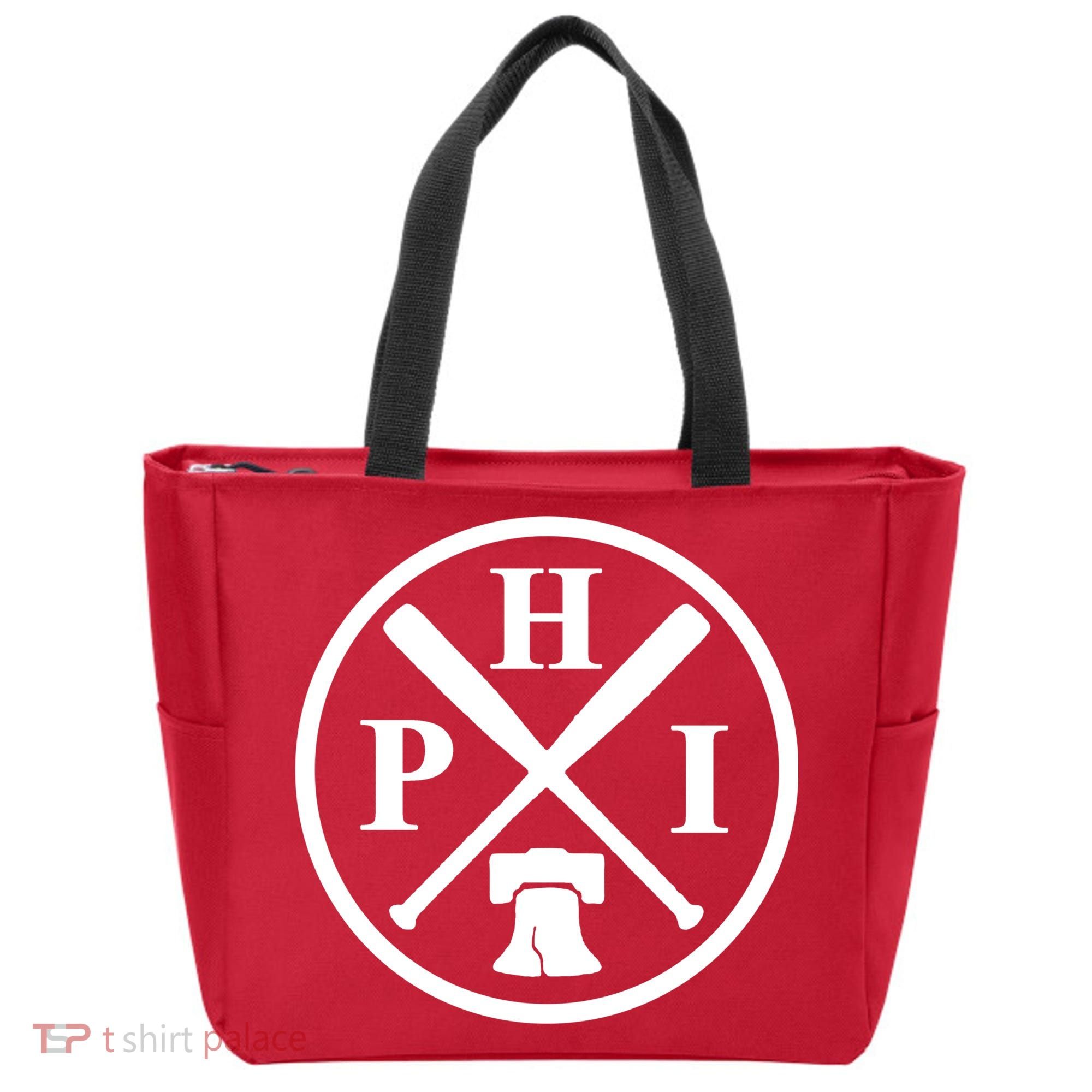Philadelphia Baseball Emblem Retro Philly Team Tote Bag