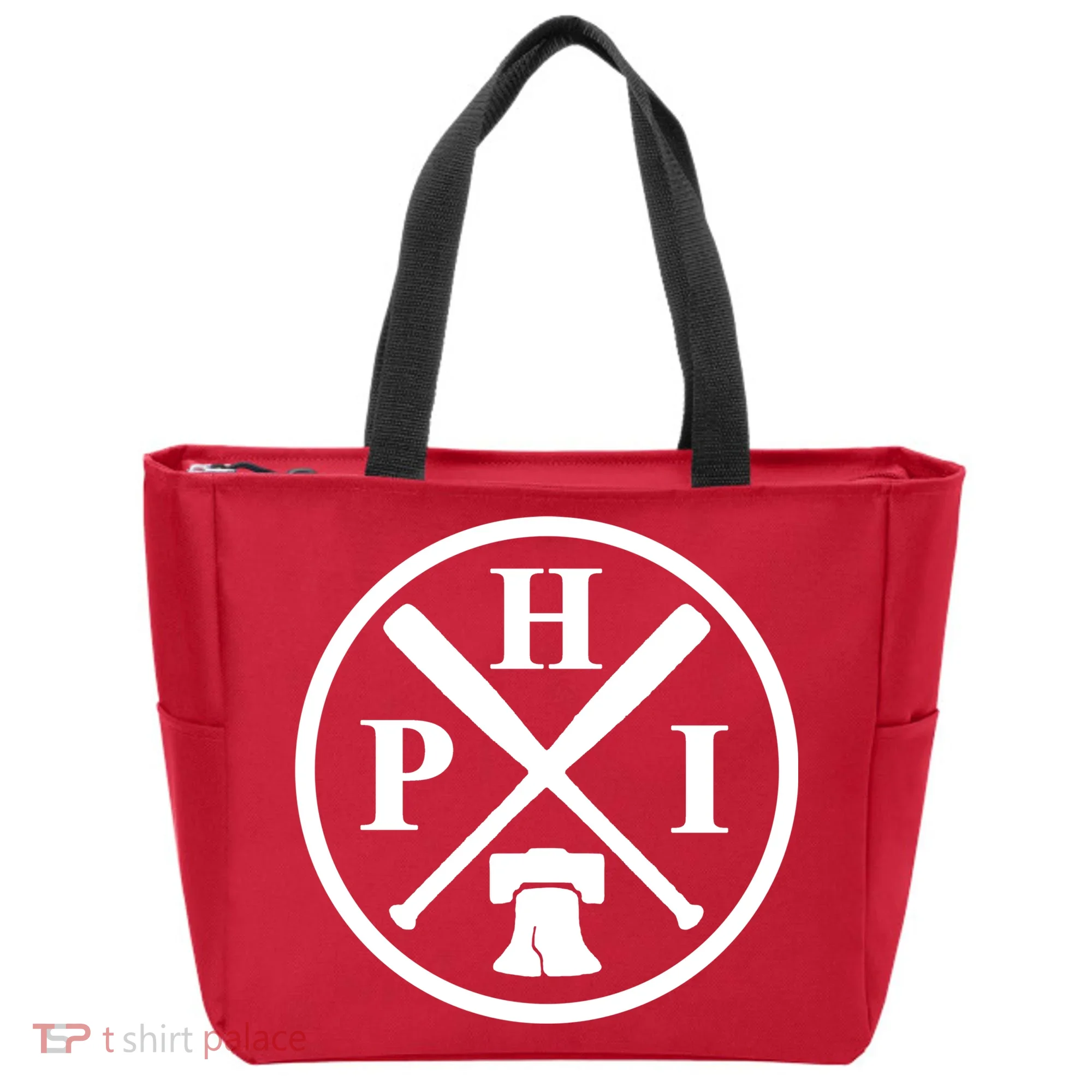 Philadelphia Baseball Emblem Retro Philly Team Tote Bag
