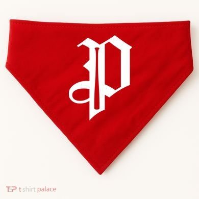 Philadelphia P Baseball USA-Made Doggie Bandana
