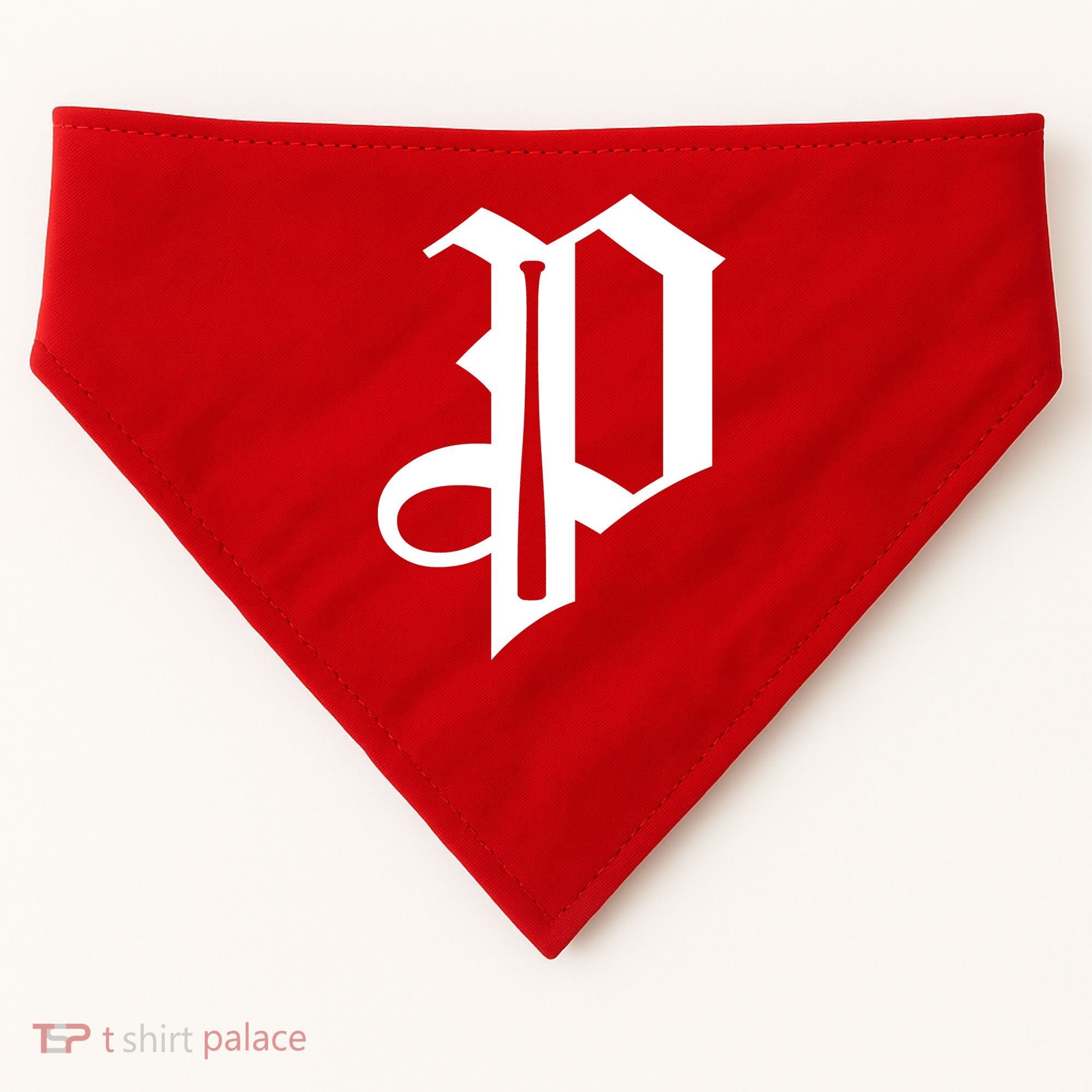 Philadelphia P Baseball USA-Made Doggie Bandana