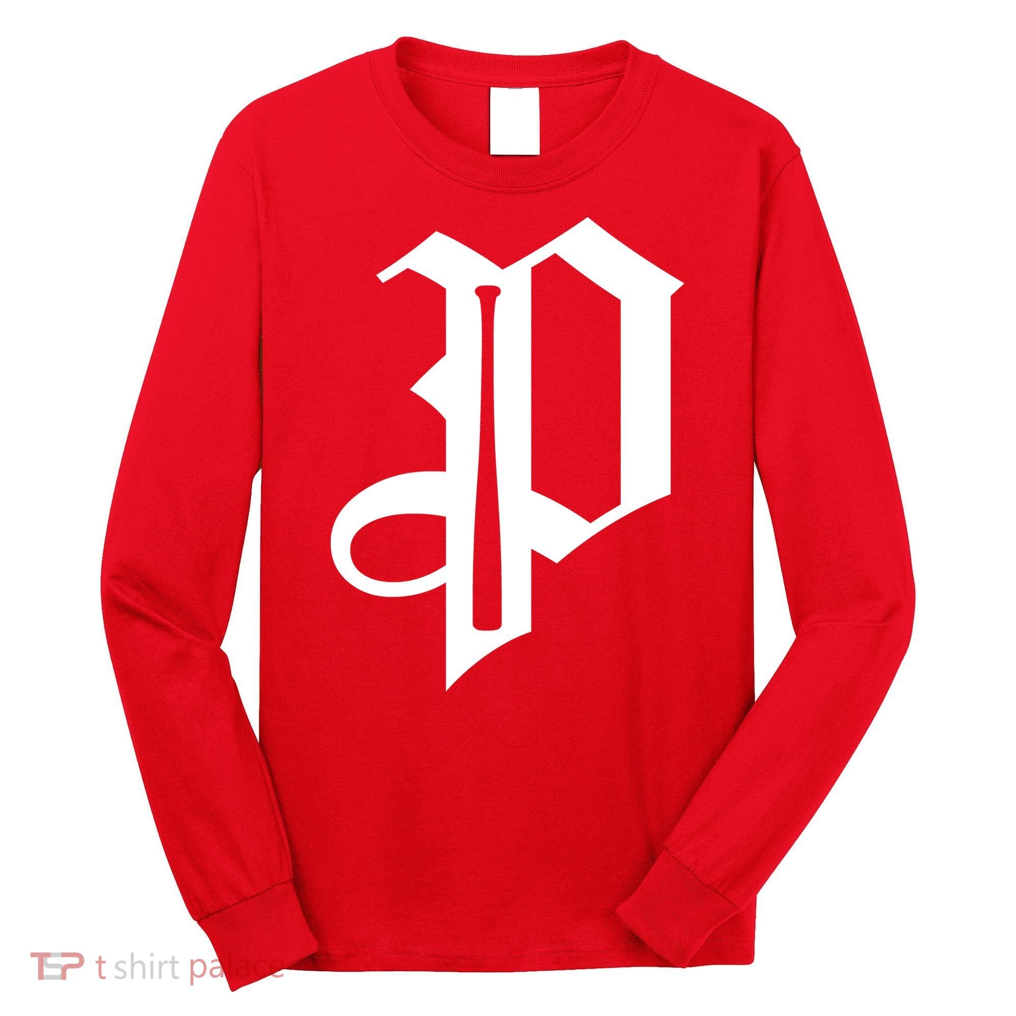Philadelphia P Baseball Long Sleeve Shirt