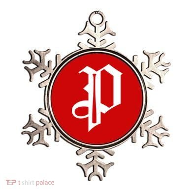 Philadelphia P Baseball Ornament