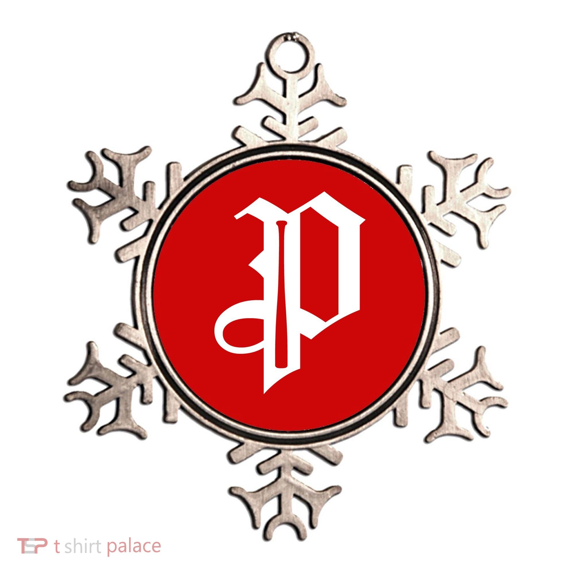 Philadelphia P Baseball Ornament