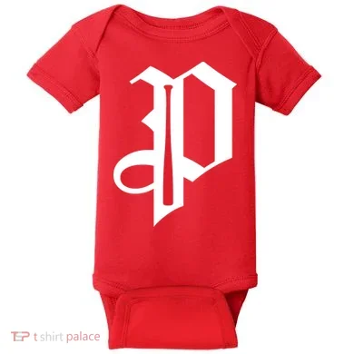Philadelphia P Baseball Baby Bodysuit
