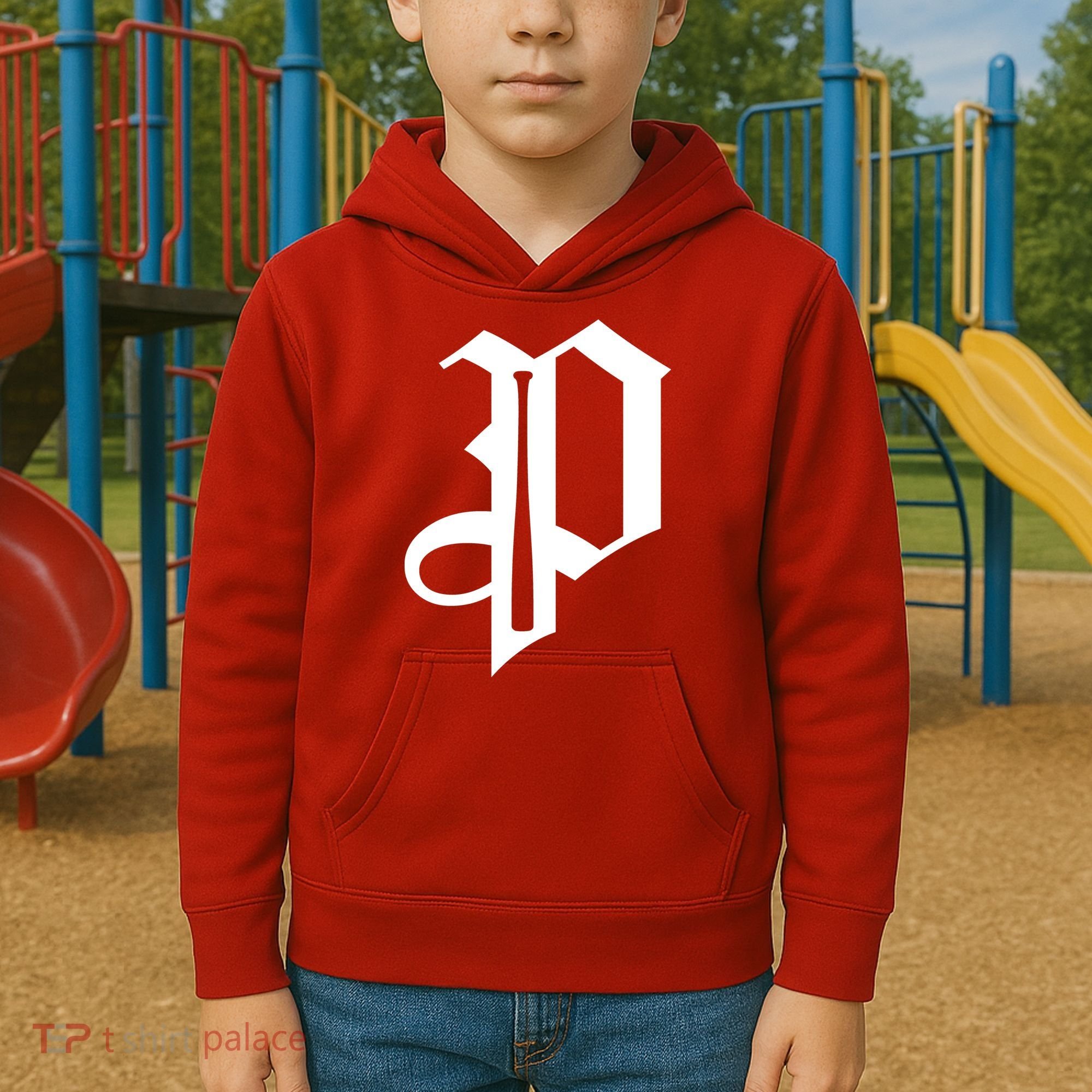 Philadelphia P Baseball Kids Hoodie