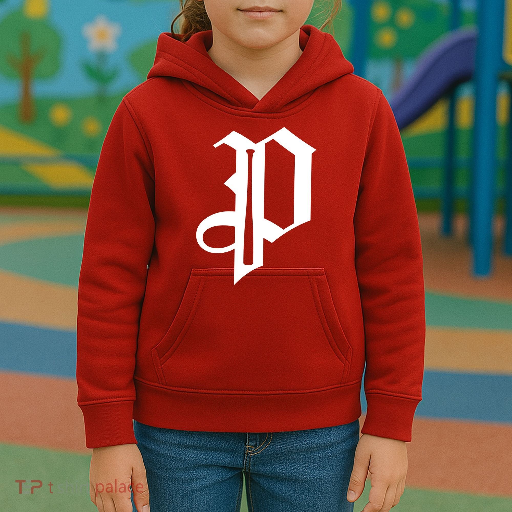 Philadelphia P Baseball Kids Hoodie