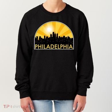 Philadelphia Skyline Burst Women's Sweatshirt