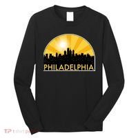 Philadelphia Skyline Burst Long Sleeve Shirt thumb 0