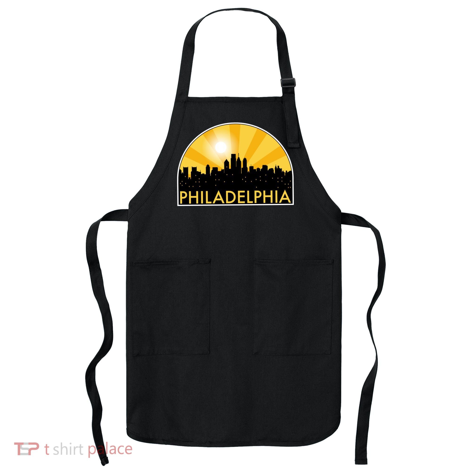 Philadelphia Skyline Burst Apron