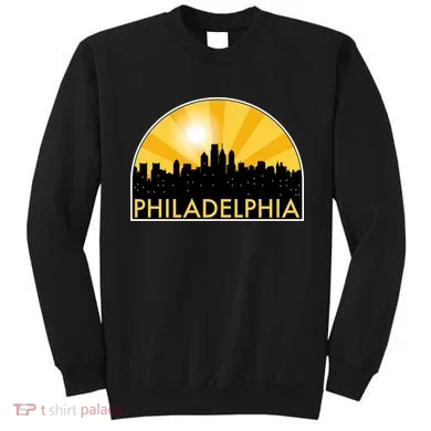 Philadelphia Skyline Burst Sweatshirt
