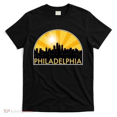 Philadelphia Skyline Burst T-Shirt