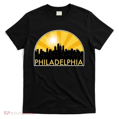 Philadelphia Skyline Burst T-Shirt