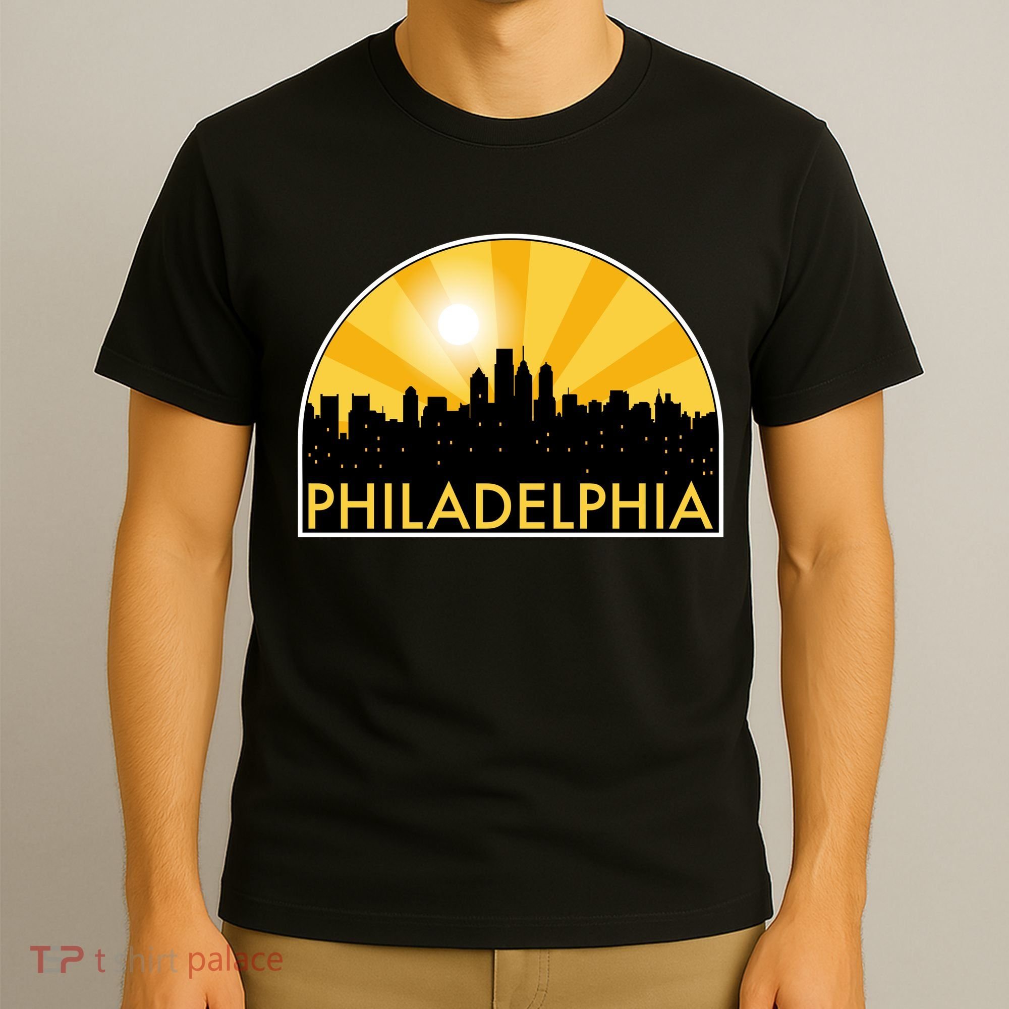 Philadelphia Skyline Burst T-Shirt