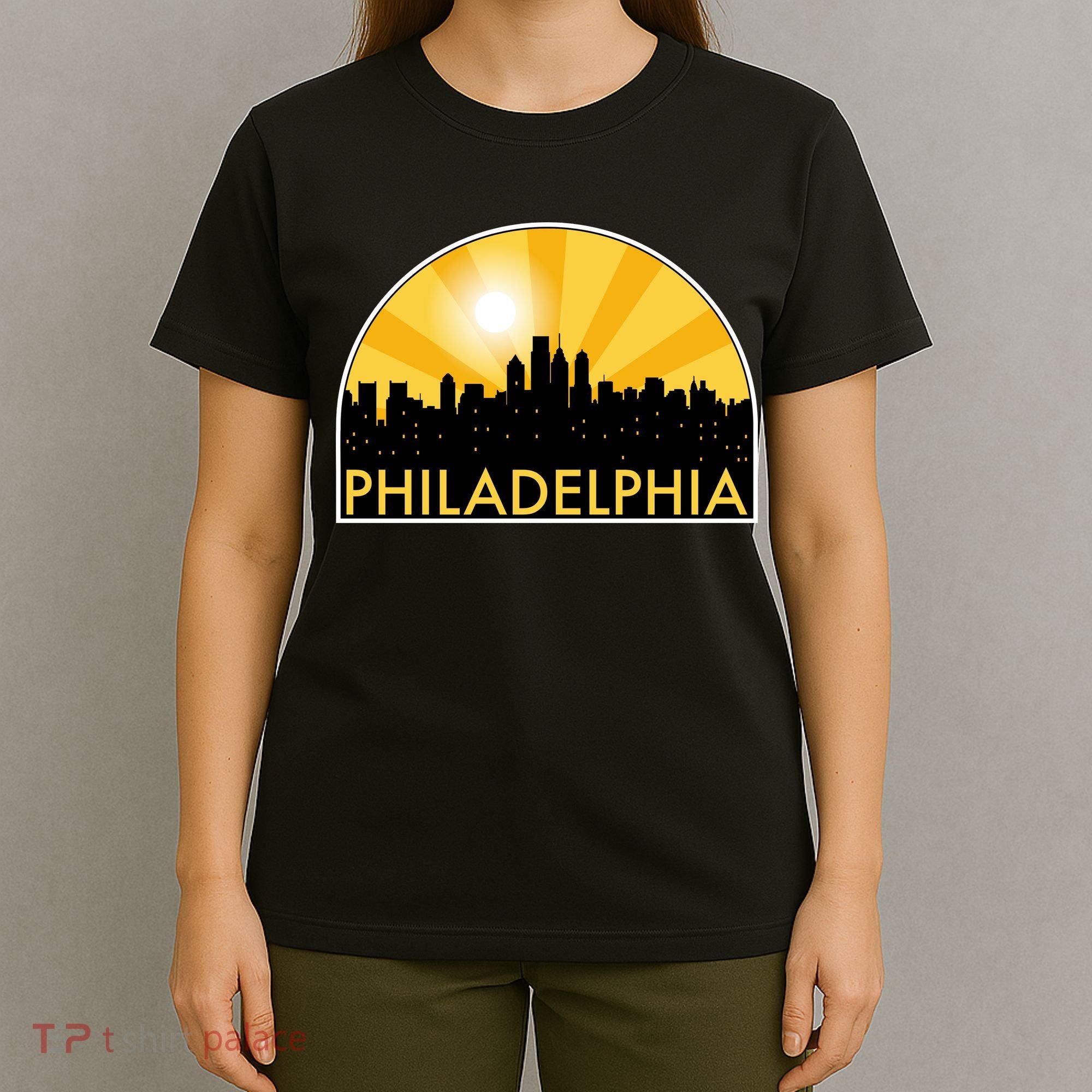 Philadelphia Skyline Burst T-Shirt