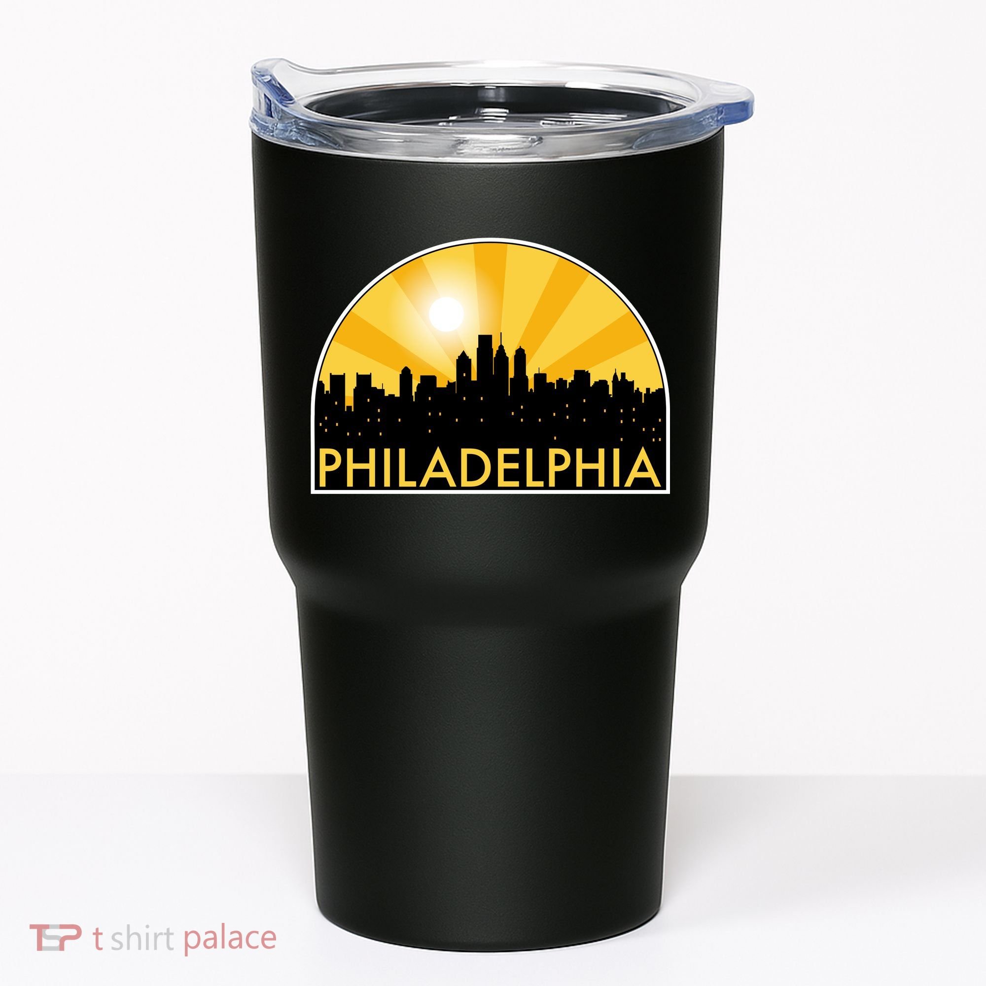 Philadelphia Skyline Burst Tumbler