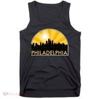 Philadelphia Skyline Burst Tank Top thumb 0