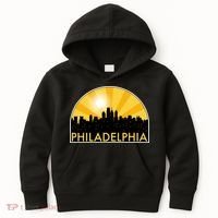 Philadelphia Skyline Burst Kids Hoodie thumb 0