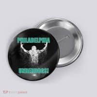 Philadelphia Underdogs Philly Football Button thumb 0