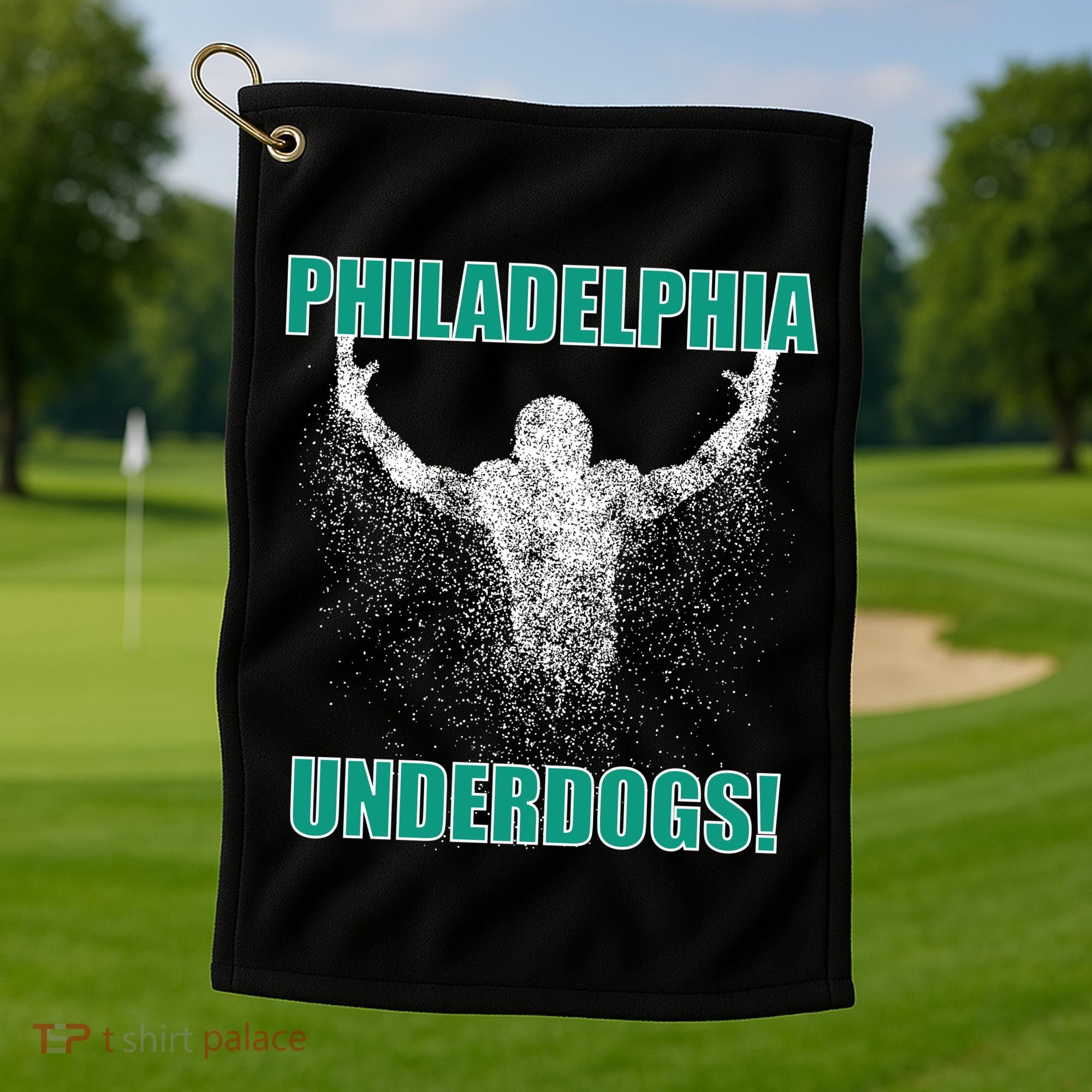 Philadelphia Underdogs Philly Football Golf Towel