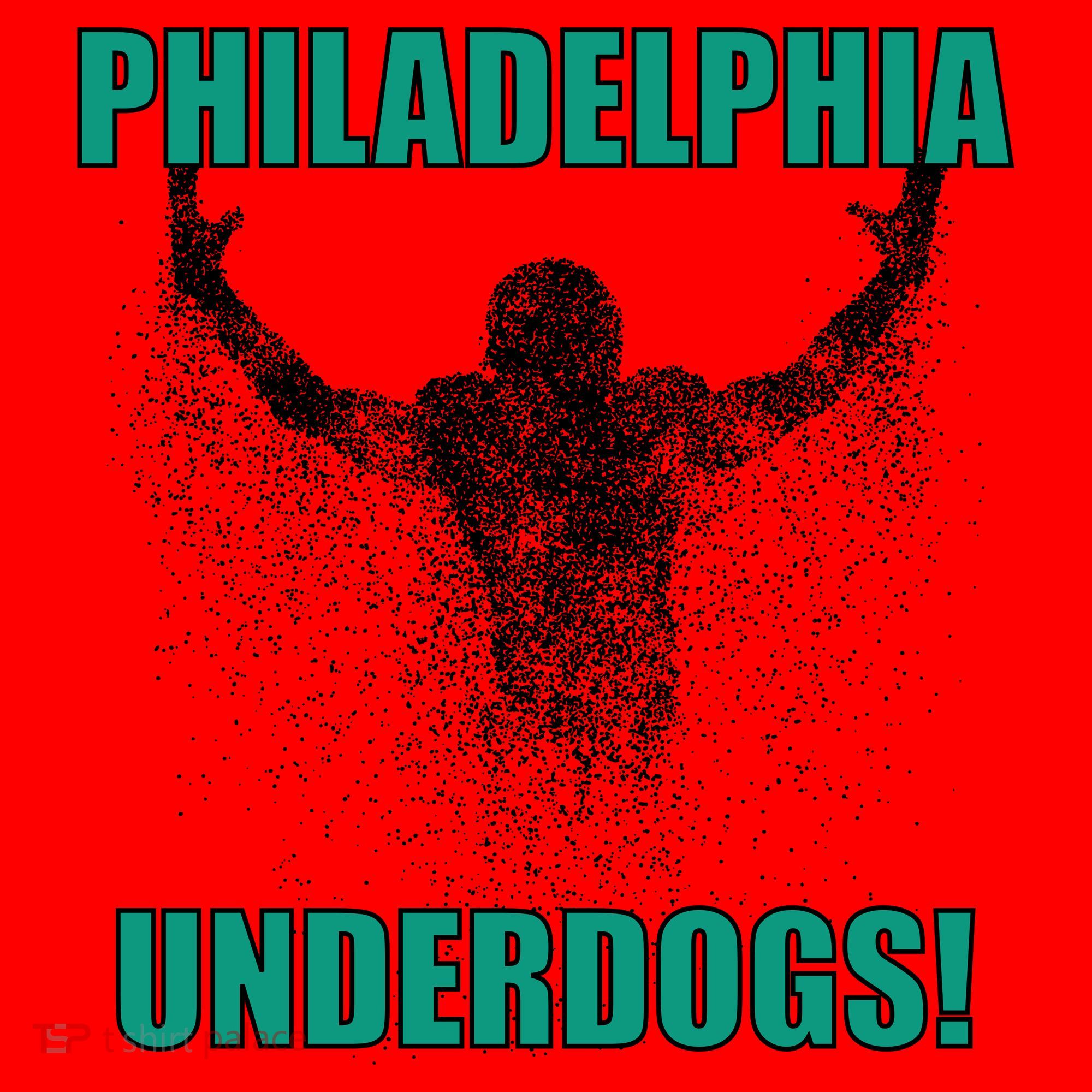 Philadelphia Underdogs Philly Football Santa Hat
