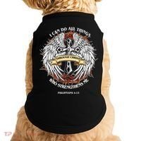 Philippians 4 13 I Can Do All Things Strengthens Me Doggie Tank thumb 0