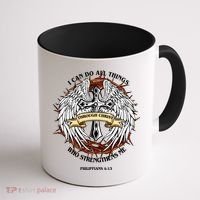Philippians 4 13 I Can Do All Things Strengthens Me Coffee Mug thumb 1