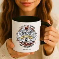 Philippians 4 13 I Can Do All Things Strengthens Me Coffee Mug thumb 3