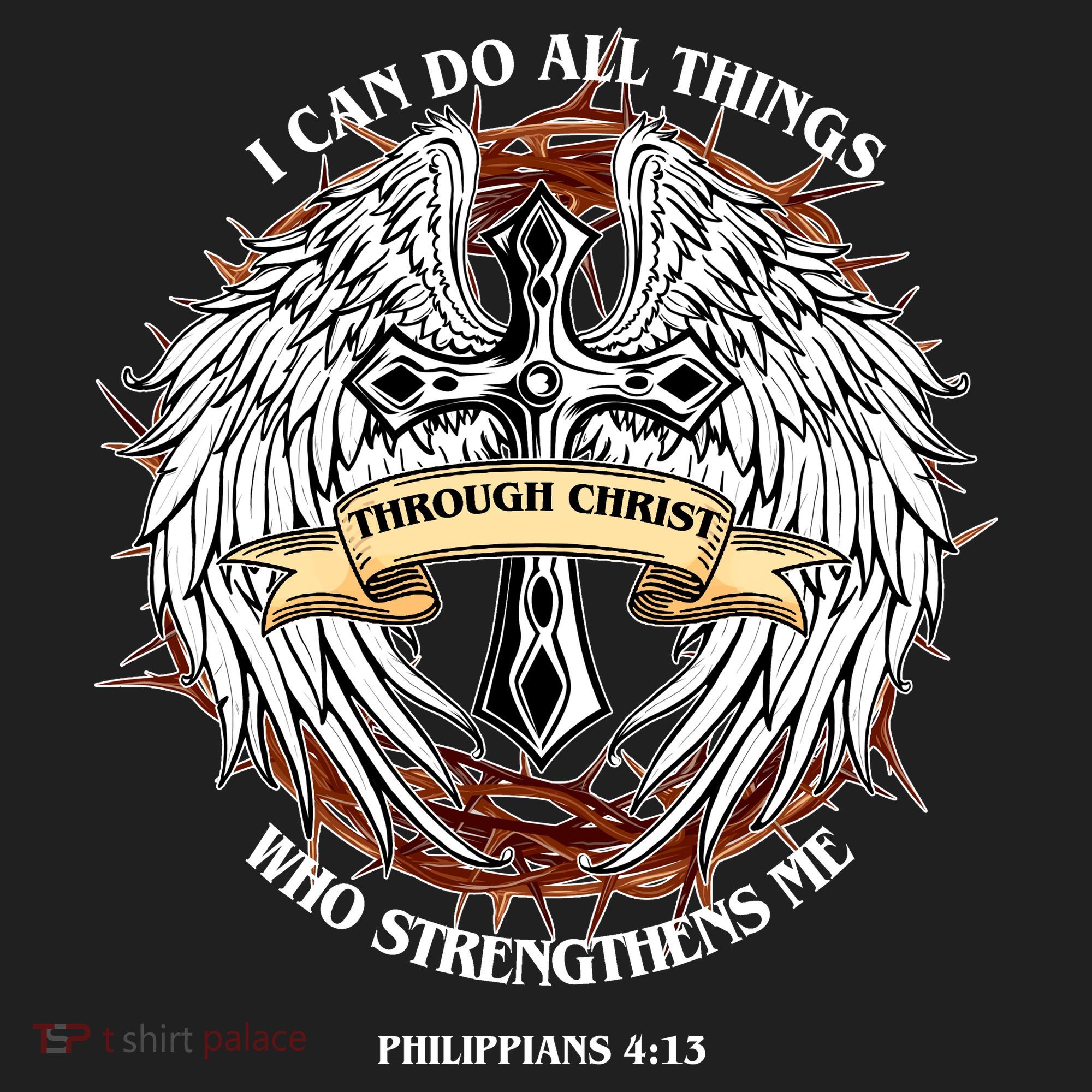 Philippians 4 13 I Can Do All Things Strengthens Me Golf Towel