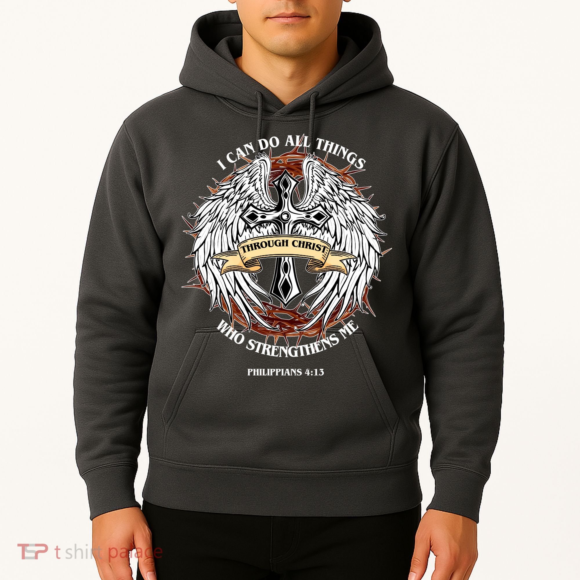 Philippians 4 13 I Can Do All Things Strengthens Me Hoodie