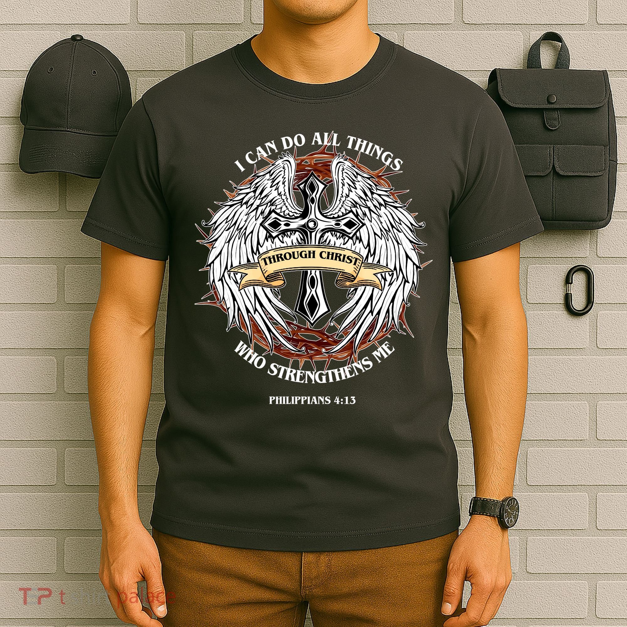 Philippians 4 13 I Can Do All Things Strengthens Me T-Shirt