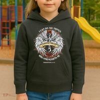 Philippians 4 13 I Can Do All Things Strengthens Me Kids Hoodie thumb 3