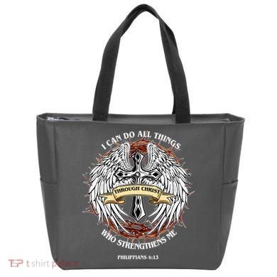 Philippians 4 13 I Can Do All Things Strengthens Me Tote Bag