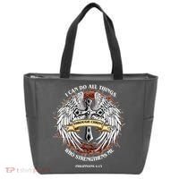 Philippians 4 13 I Can Do All Things Strengthens Me Tote Bag thumb 0