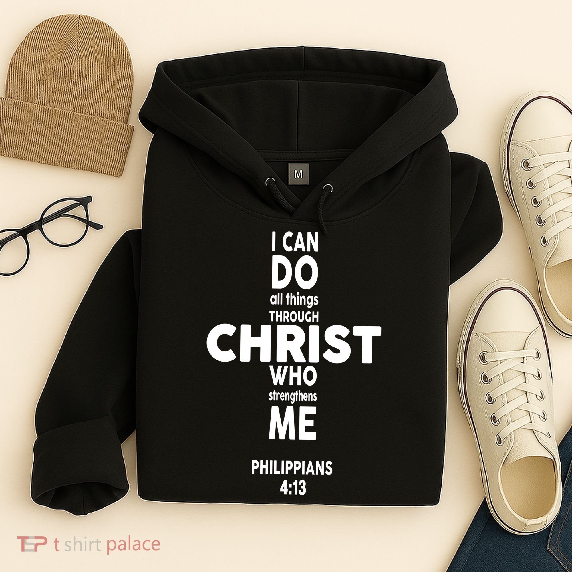 Philippians 4:13 I Can Do All Thing Through Christ Hoodie