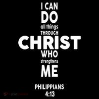 Philippians 4:13 I Can Do All Thing Through Christ Baby Bodysuit thumb 2