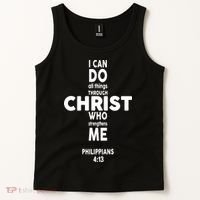Philippians 4:13 I Can Do All Thing Through Christ Tank Top thumb 2